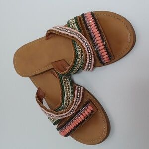 Butiful Sparkl Sandals Size 7